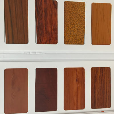 Thermal Transfer Thermoset Powder Coating Wood Effect With ROHS Approval