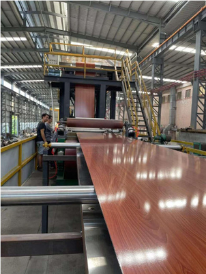 Imitation Wood Grain Thermoset Powder Coating For Coil Transfer